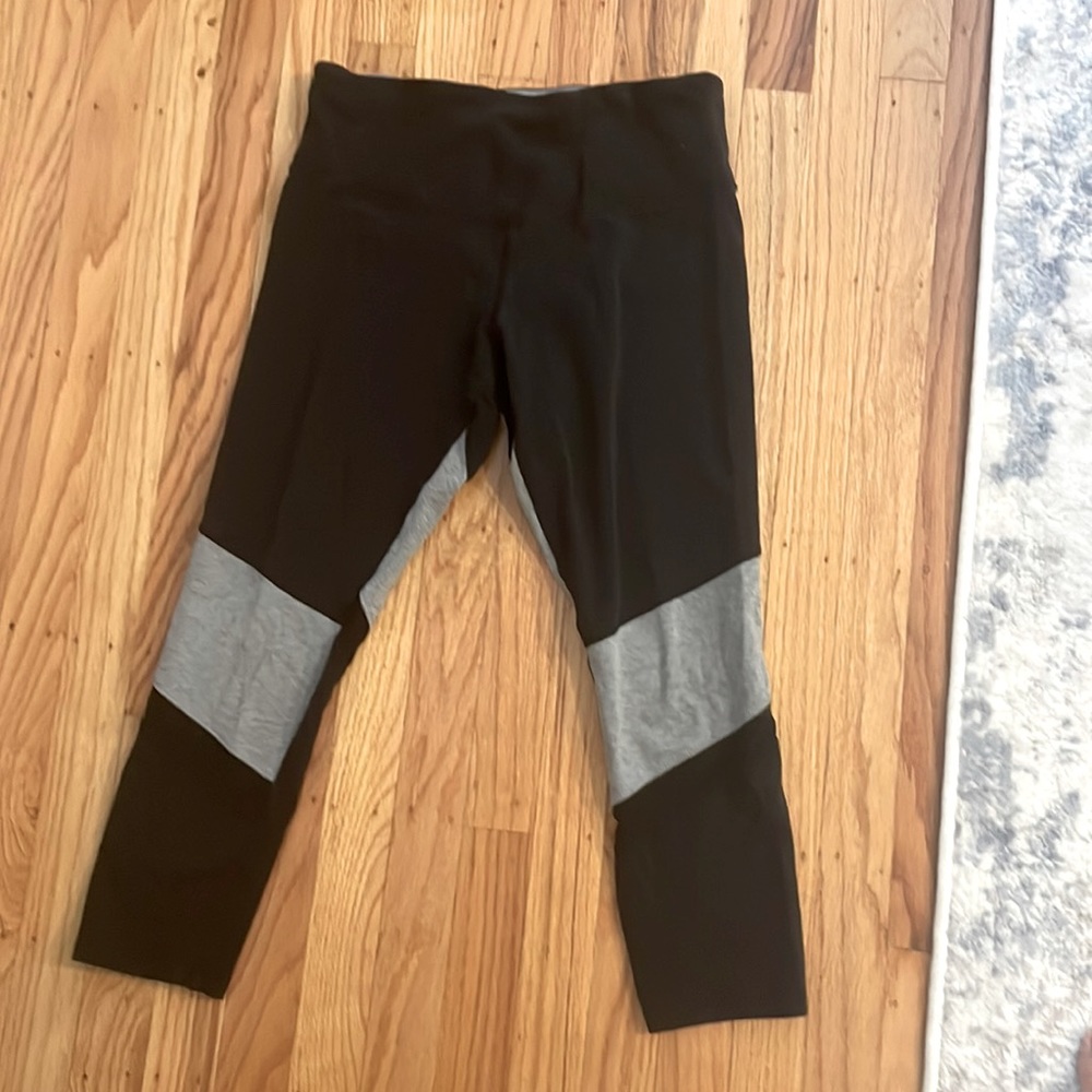 Black, lightly worn leggings